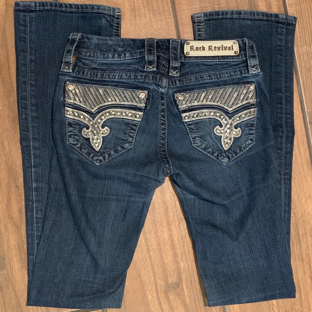 Like NEW Rock Revival jeans 25